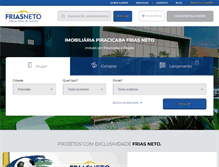 Tablet Screenshot of friasneto.com.br